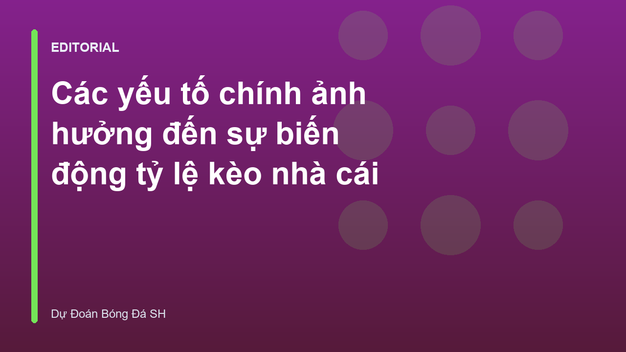Biểu đồ minh họa sự biến động tỷ lệ kèo bóng đá